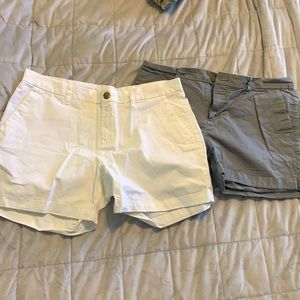 Two pairs of shorts. can be sold separately.